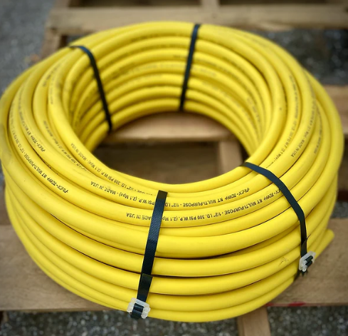 1/2" x 200’ YELLOW SOFT WASH HOSE 300PSI