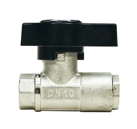 3/8" DN10 Premium Plated Brass Ball Valve